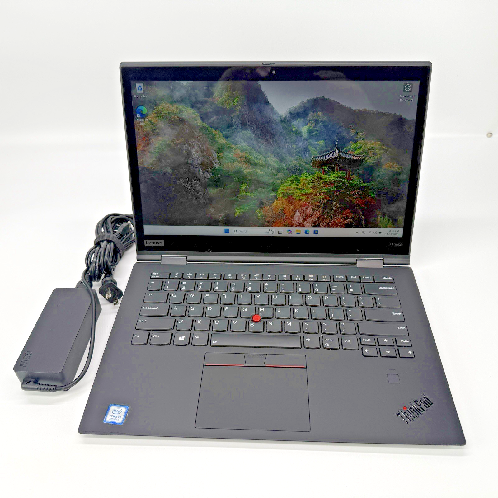 Lenovo ThinkPad x1 Yoga 3rg Gen Intel i7-8250u 8 GB RAM 256 GB SSD (NVMe) Win 11