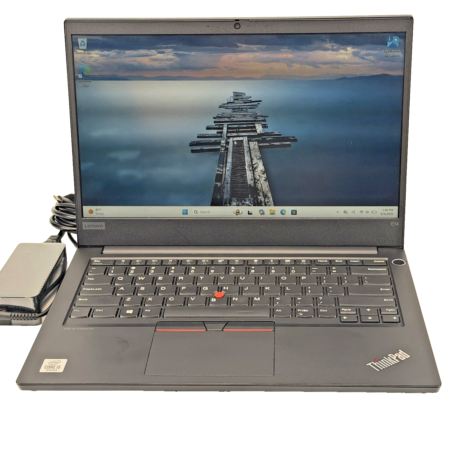 Lenovo ThinkPad E14 Intel i5-10th Gen 1.60 GHz 8 GB RAM 256 GB SSD Windows 11