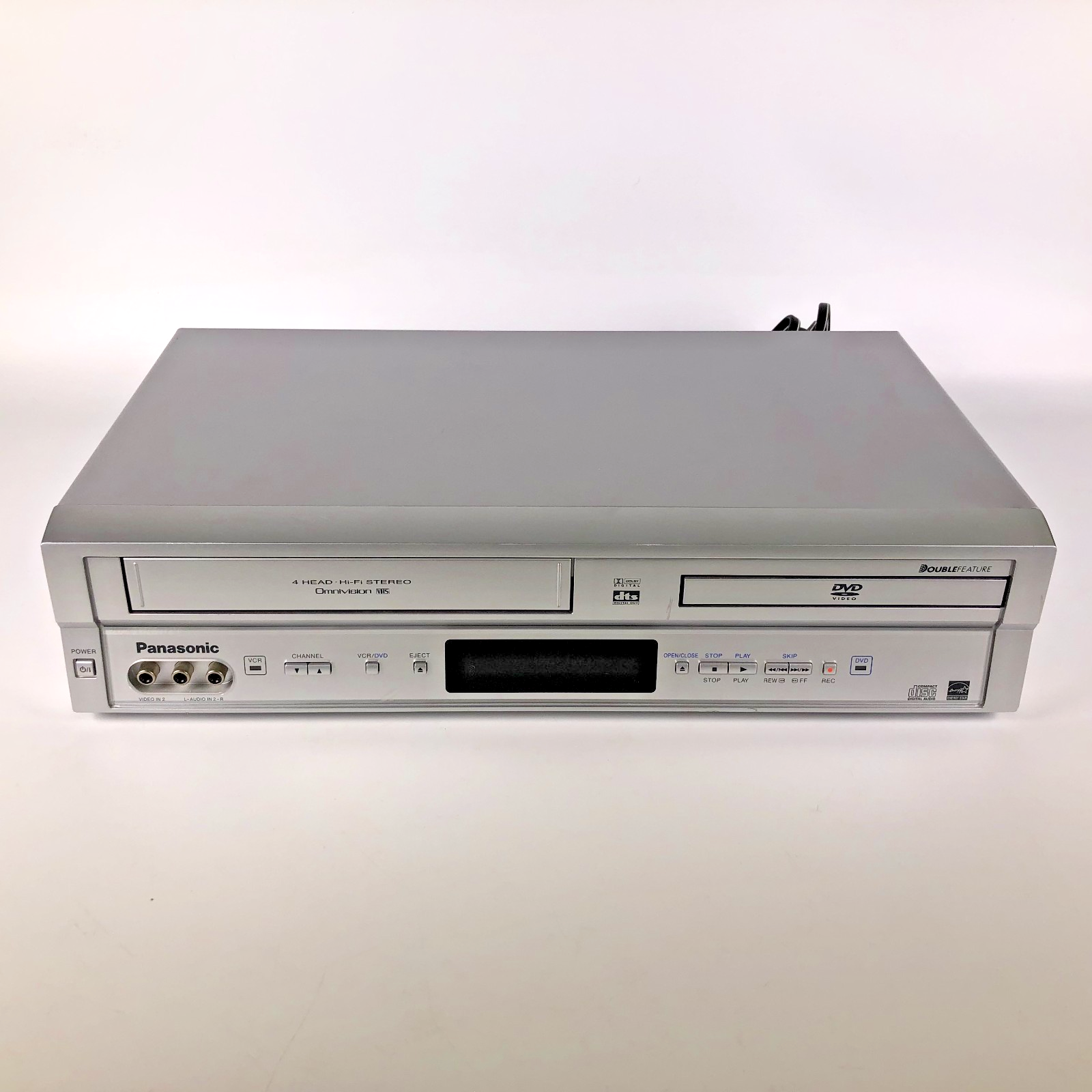 Vintage Panasonic PV-D744S-A DVD VCR Combo Player Recorder - no remote