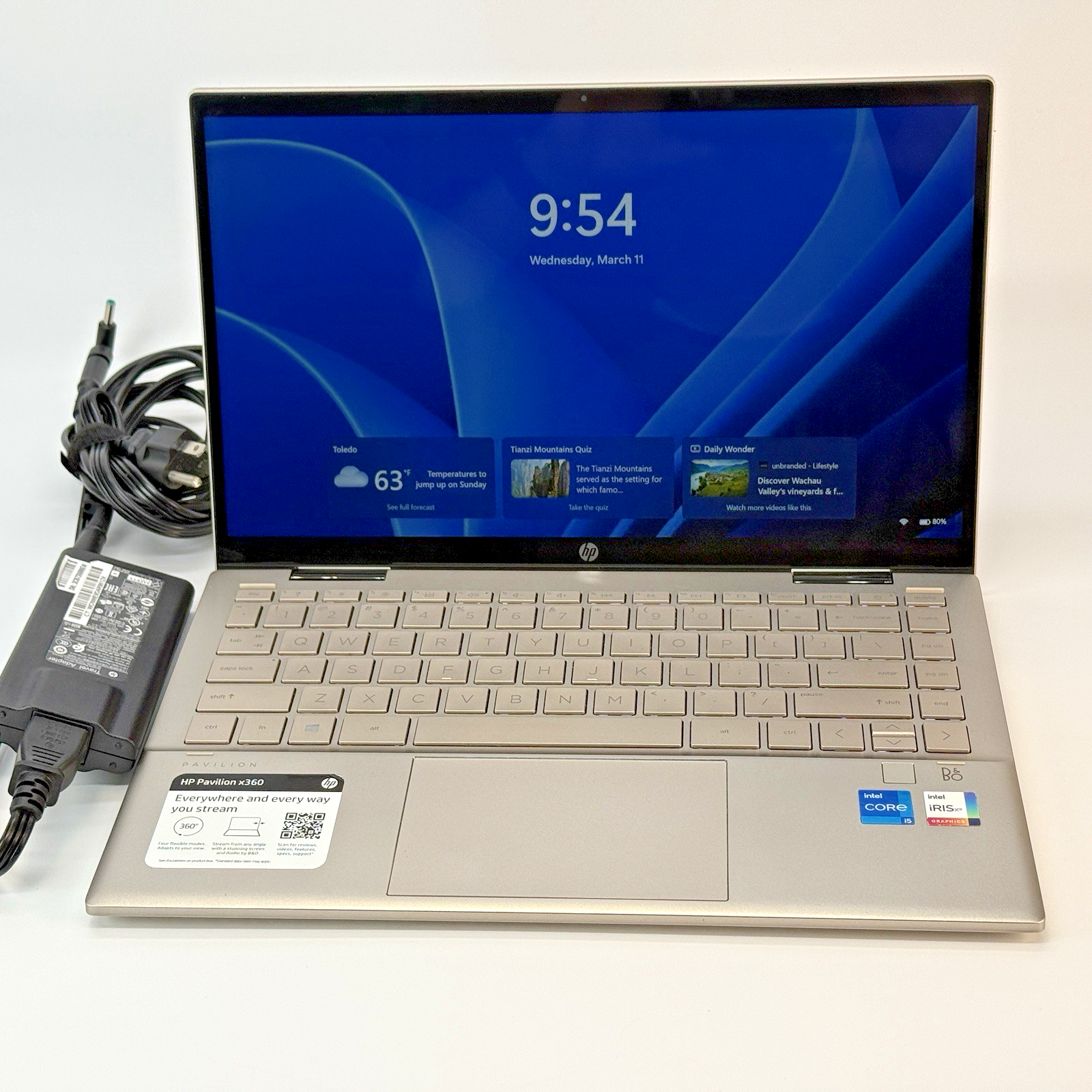 HP Pavilion x360 - 14" FHD - i5-1155G7 - 12 GB RAM - 512GB SSD - 14M-DY1033DX