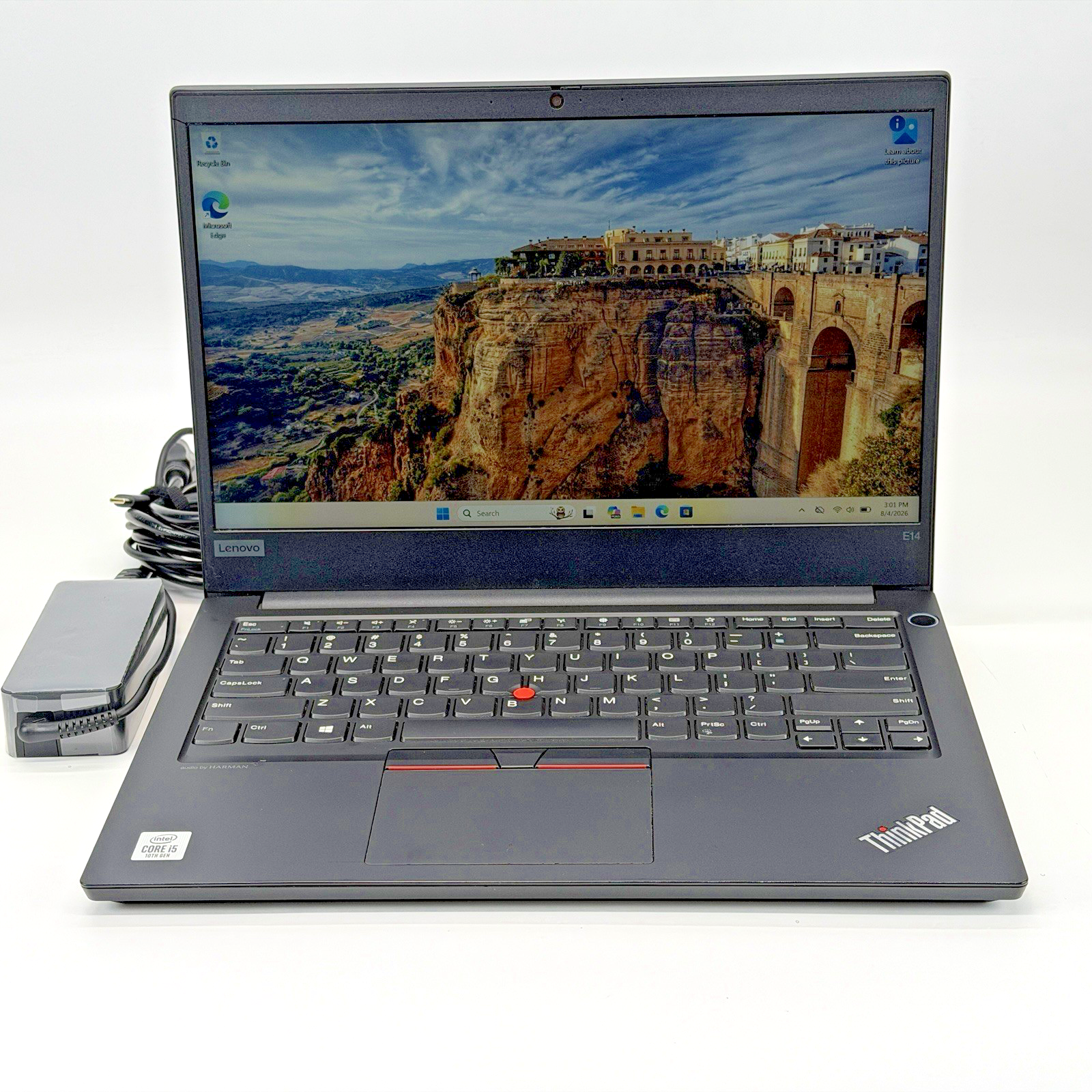 Lenovo ThinkPad E14 Intel i5-10th Gen 1.60 GHz 8 GB RAM 256 GB SSD Windows 11 Pr