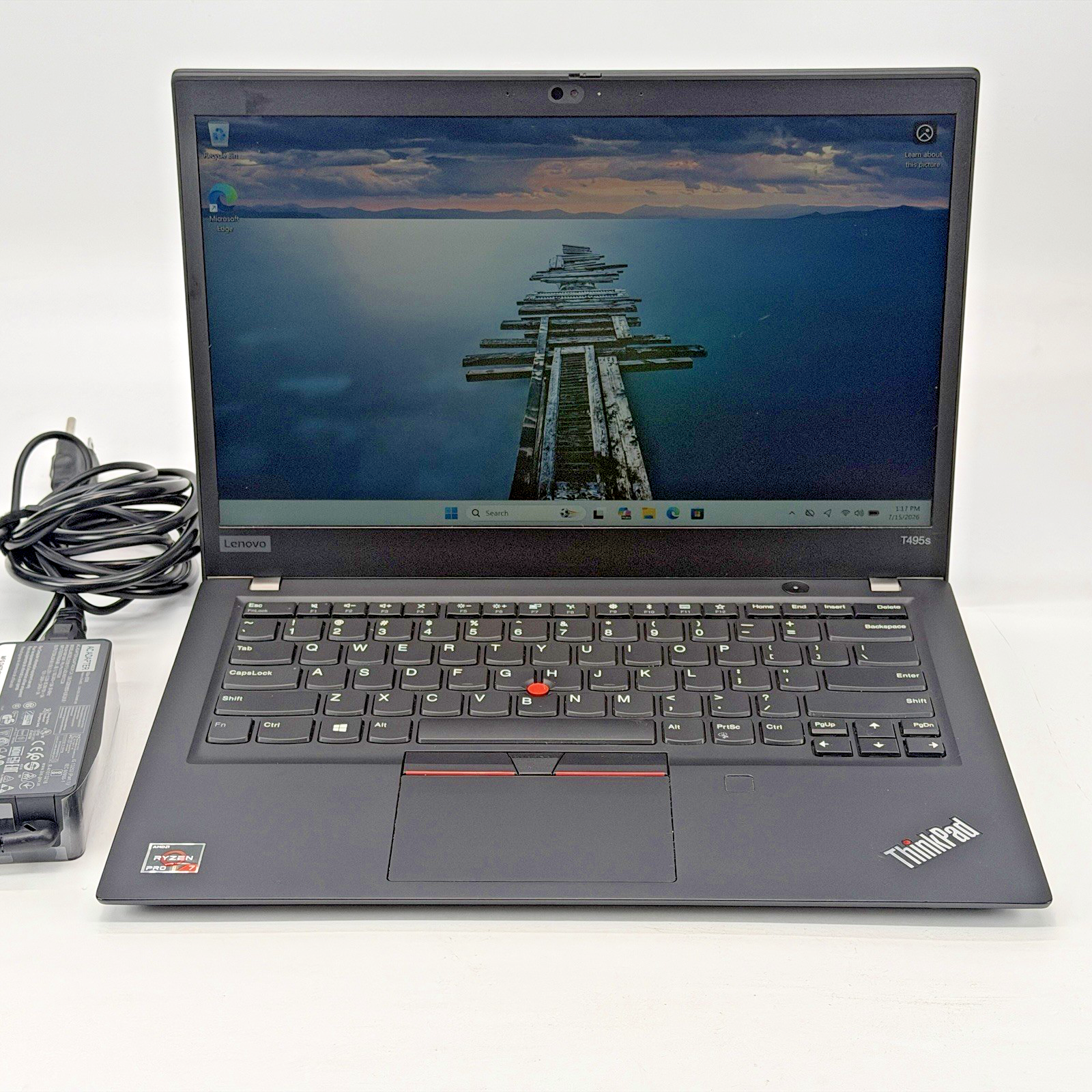 Lenovo ThinkPad T495s AMD Ryzen 7 Pro -3700 2.3 GHz 8 GB RAM 256 GB SSD (NVMe)