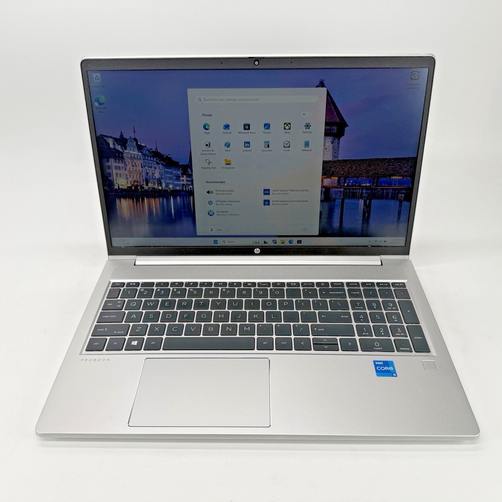 HP ProBook 450 G8 Intel i5-1135G7 2.40 GHz 16 GB RAM 256 GB SSD (NVMe) Win 11