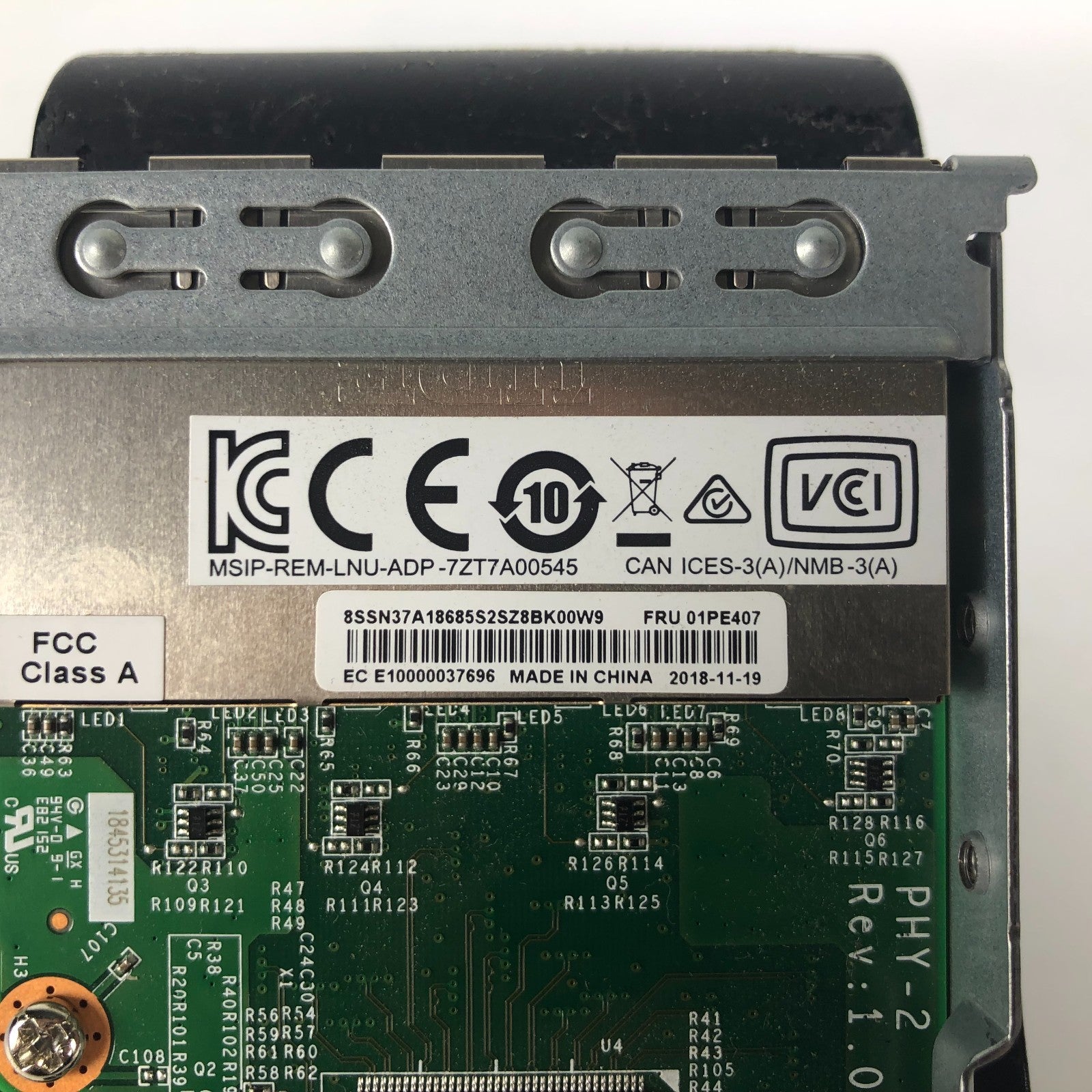 Lenovo 01PE407 ThinkSystem 4 Port 1GB RJ45 LOM Network Adapter