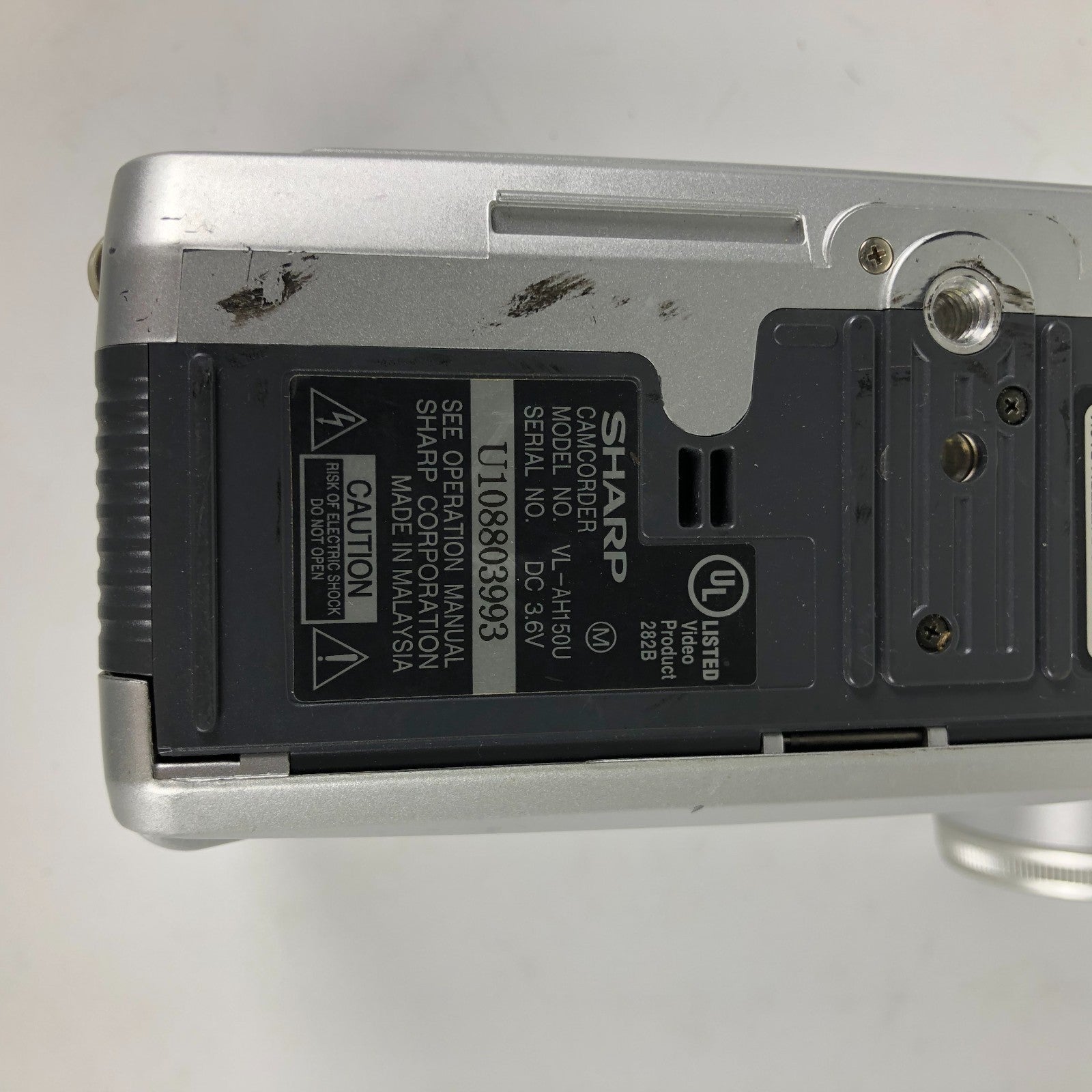 Sharp Viewcam VL-AH151 Hi-8 Camcorder Video Camera **FOR PARTS - AS IS**