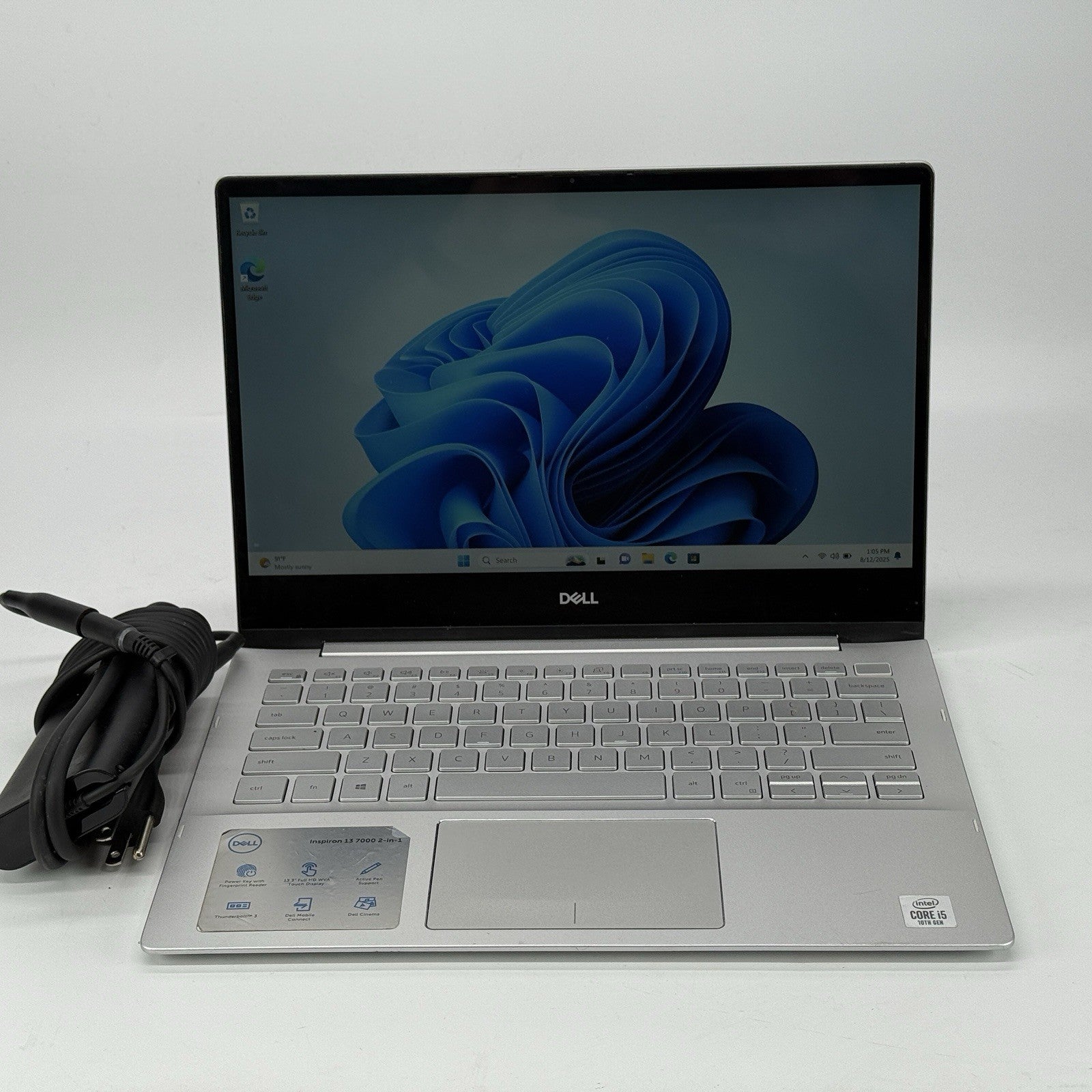 Dell Inspiron 7391 Intel i5-10210u 1.60 GHz 8 GB RAM 256 GB SSD Win 11 Pro