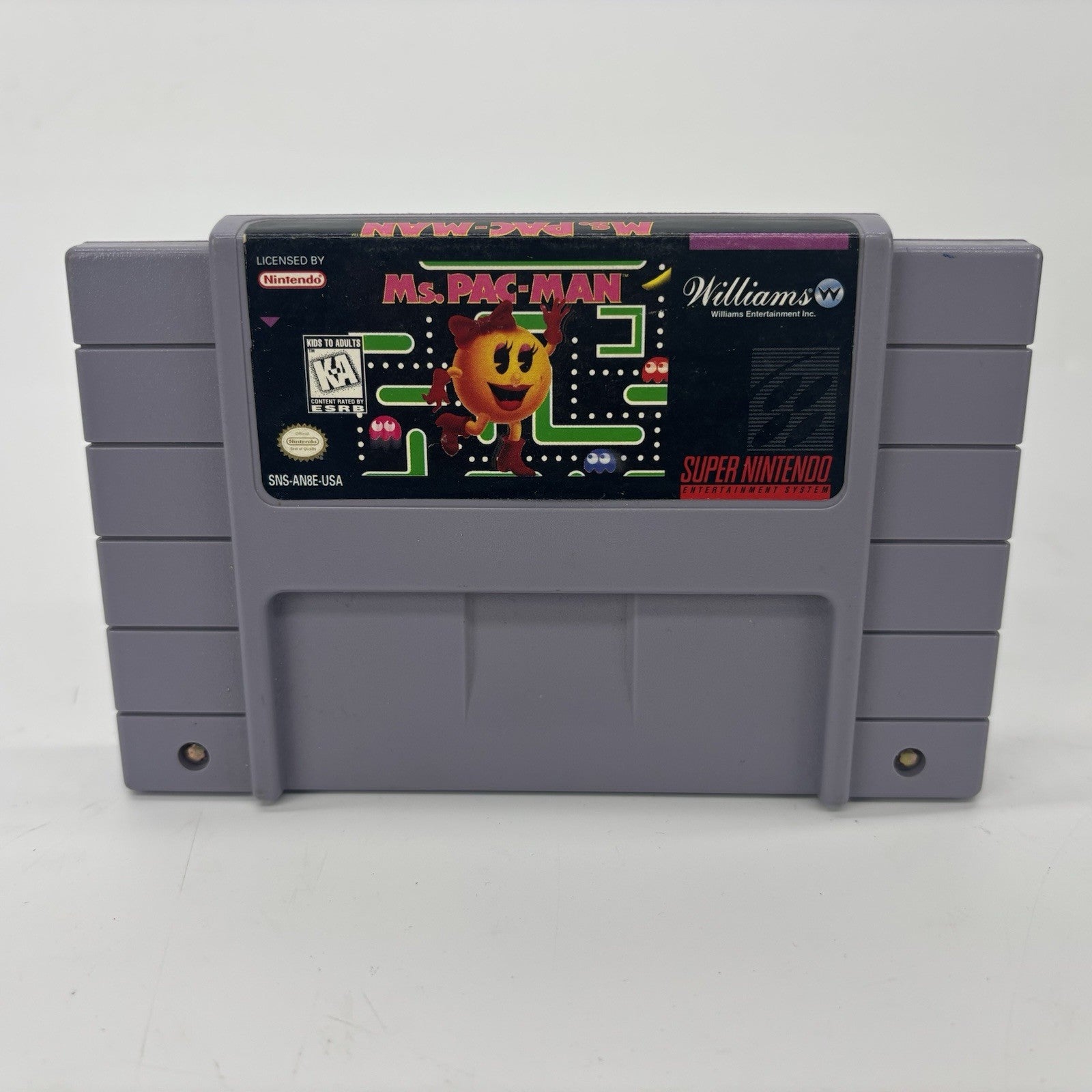 Ms. Pac-Man (Super Nintendo SNES, 1996) Cartridge Only