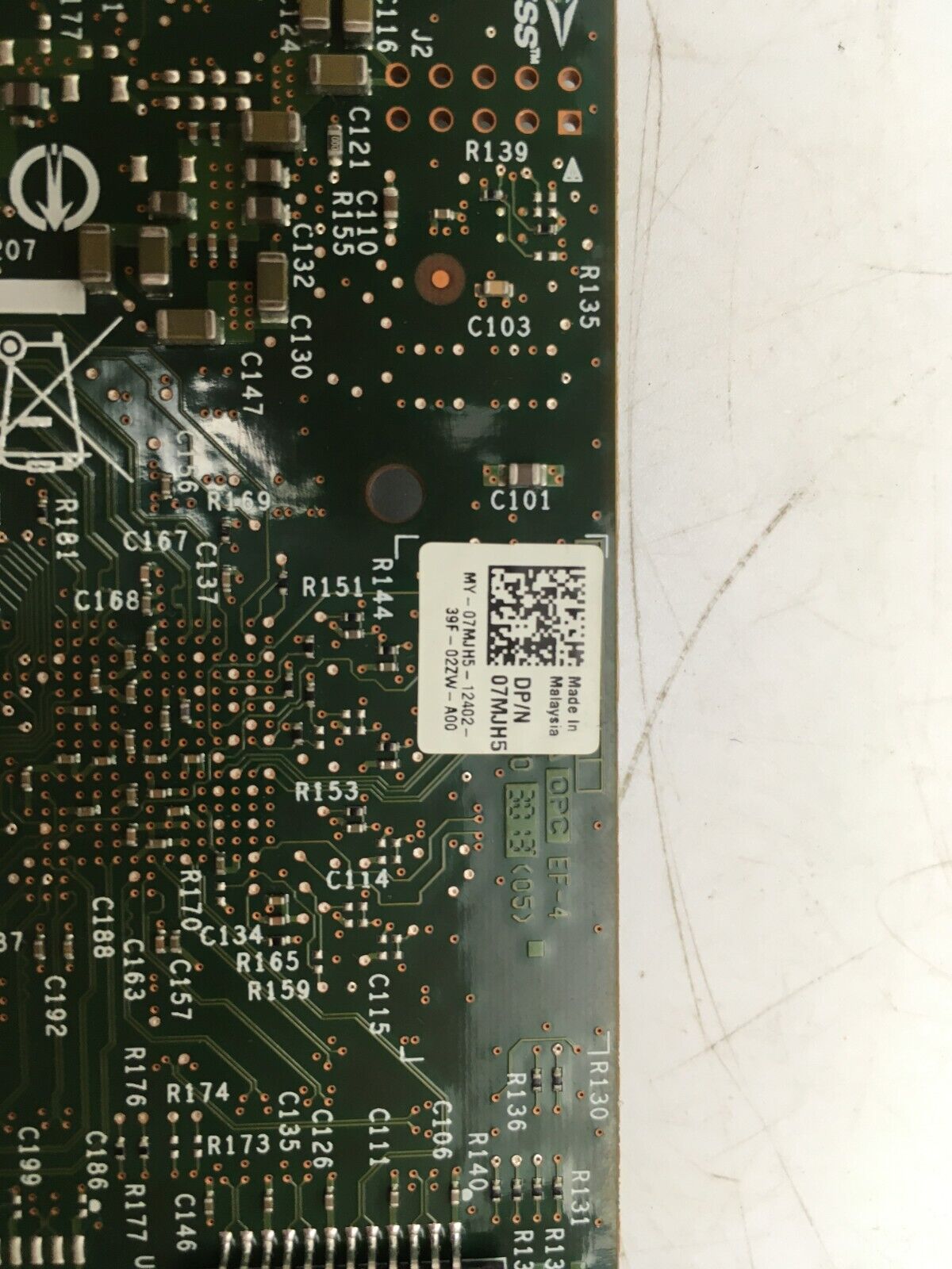Dell 07mjh5 Dual Port NIC PCIe Low Profile Ethernet Network Card