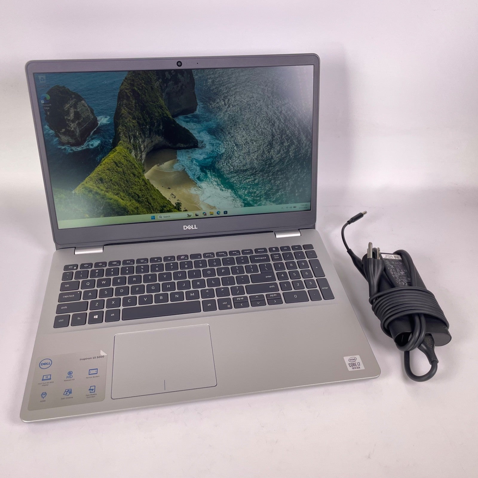 Dell Inspiron 5593 Intel i7-1065G7-1.3GHz 16GB Ram 512GB NVME Windows 11