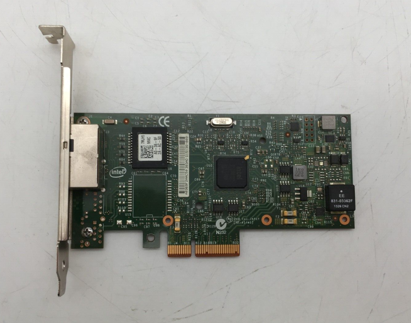 Dell 07mjh5 Dual Port NIC PCIe Low Profile Ethernet Network Card