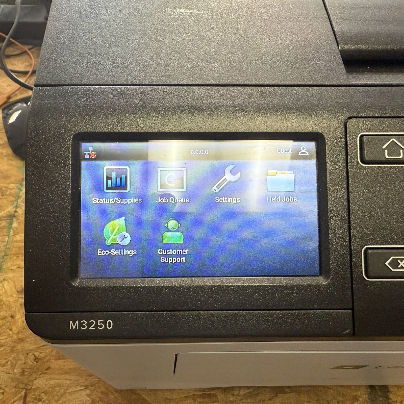 Lexmark M3250 Mono Laser Printer 36S0520 Network USB  w/Toner 50 PPM