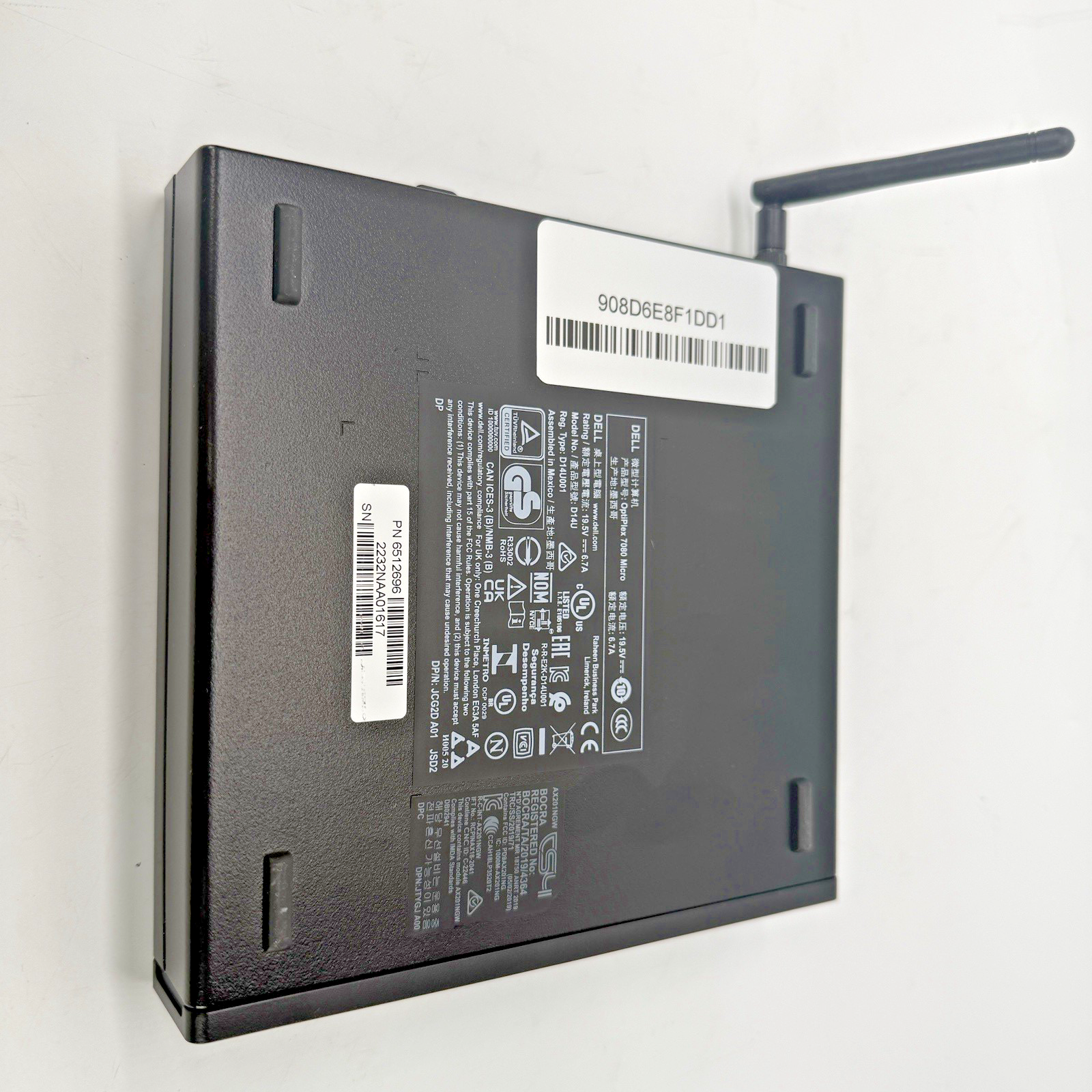 Dell Optiplex 7080 Intel i5-10500t 2.30 GHz 8 GB RAM 256 GB NVMe  Win 11 Pro