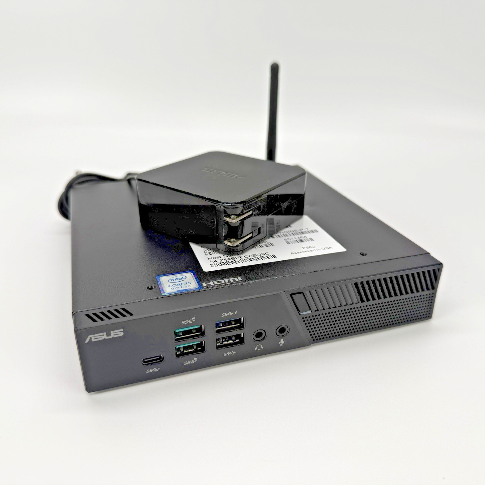 ASUS PB60 Intel i5-9500t 2.20 GHz 8 GB RAM 250 GB SSD Windows 11