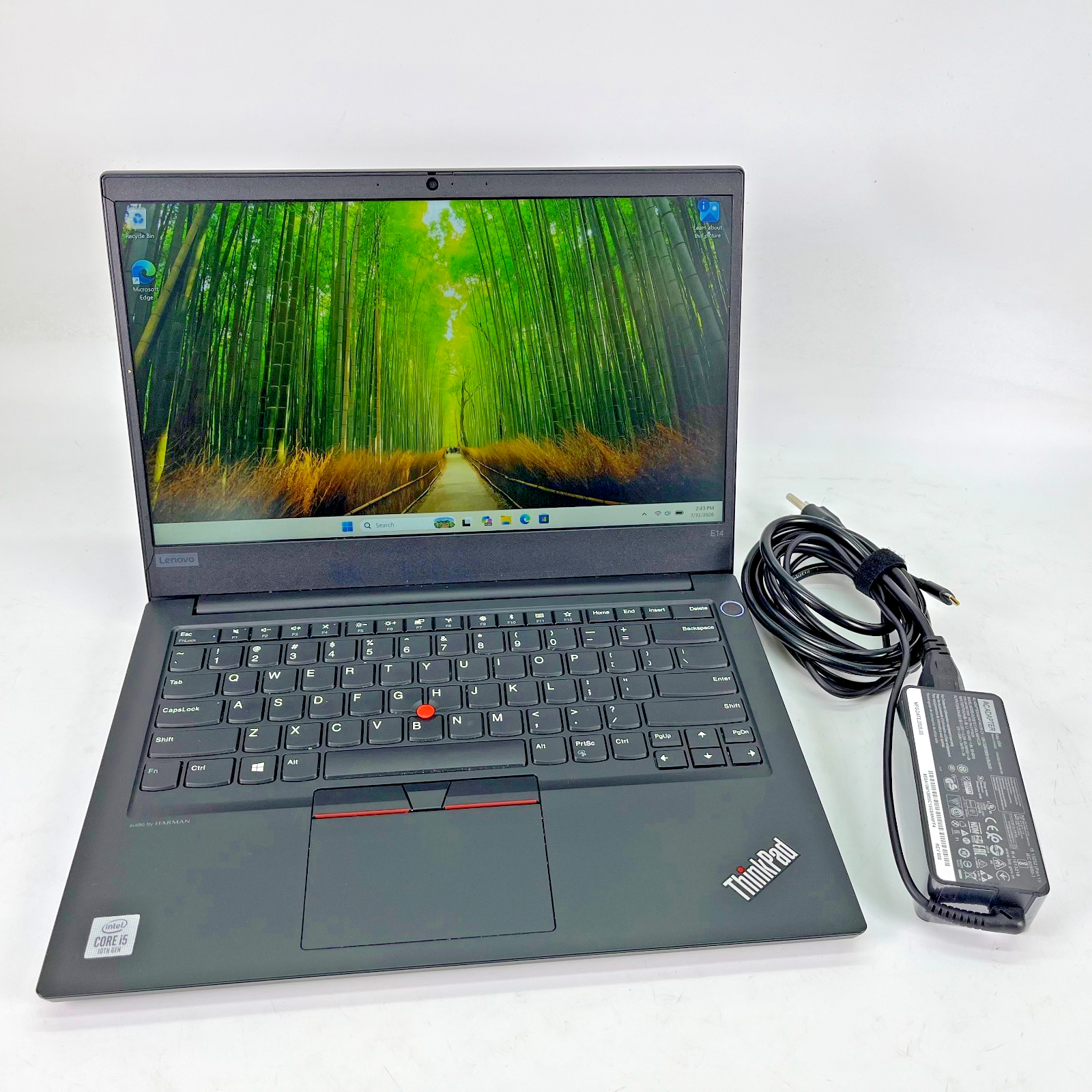 Lenovo ThinkPad E14 Intel i5-10210u 1.6GHz 256GB SSD 8GB Ram Windows 11