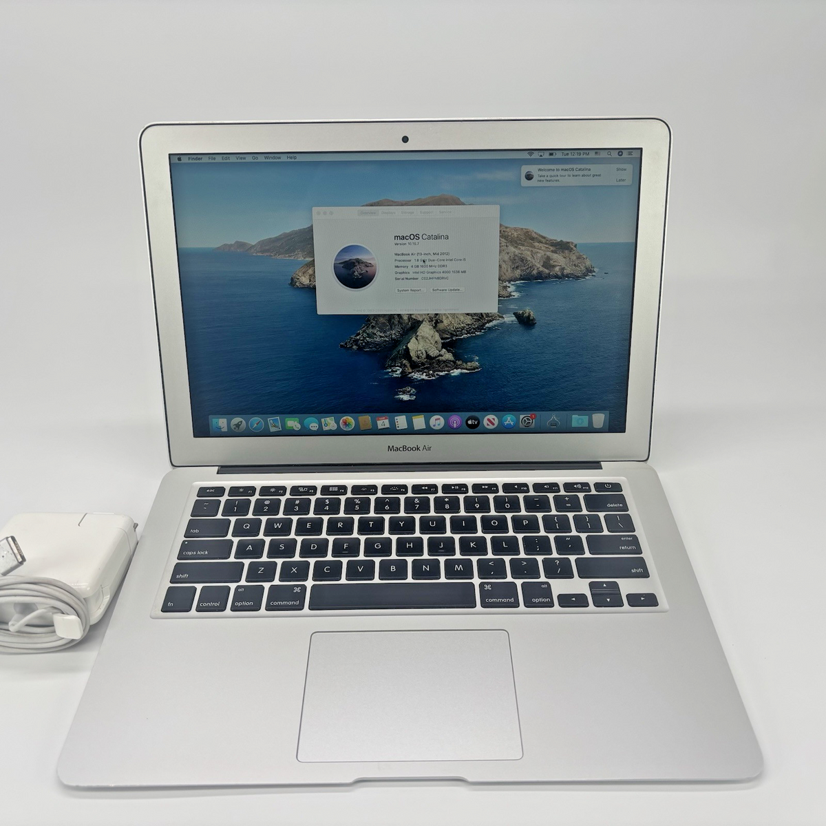 Apple MacBook Air A1466 (2012) Intel i5-3427u 1.80 GHz 4 GB RAM 500 GB SSD