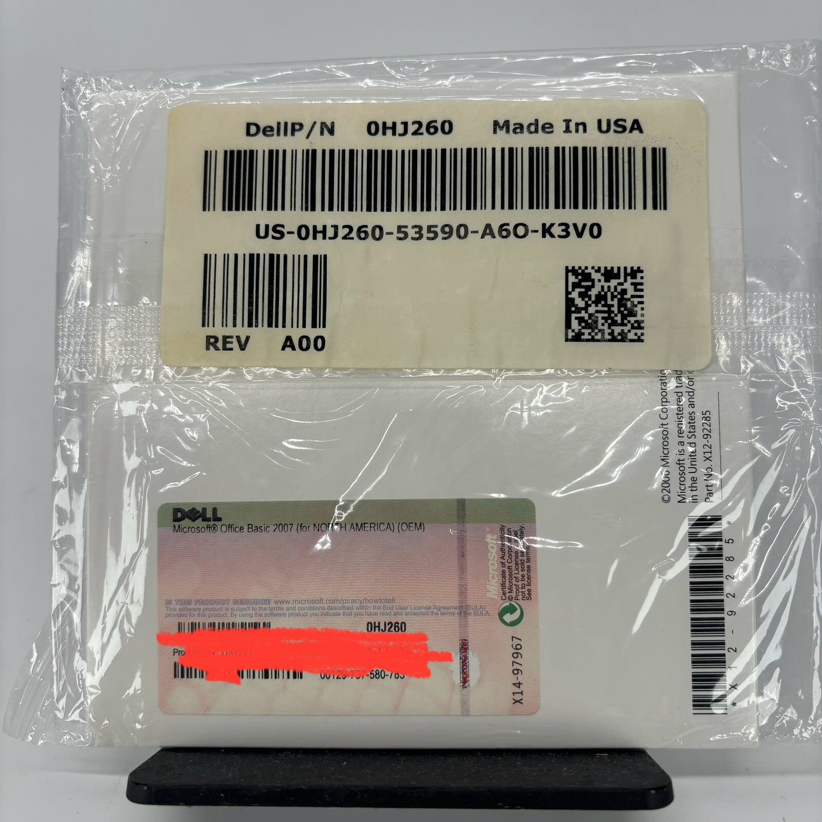 Microsoft Office Basic Edition 2007  BRAND NEW SEALED