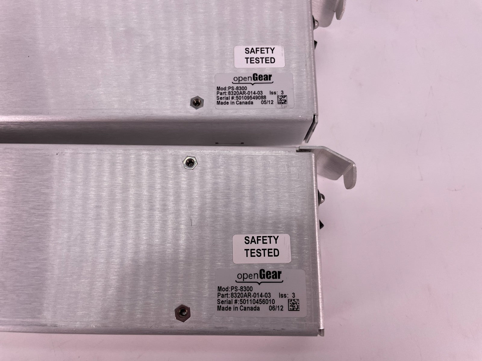 OpenGear PS-8300 Power Supply Module for DFR-8321 & DFR-8310 – Lot of 2