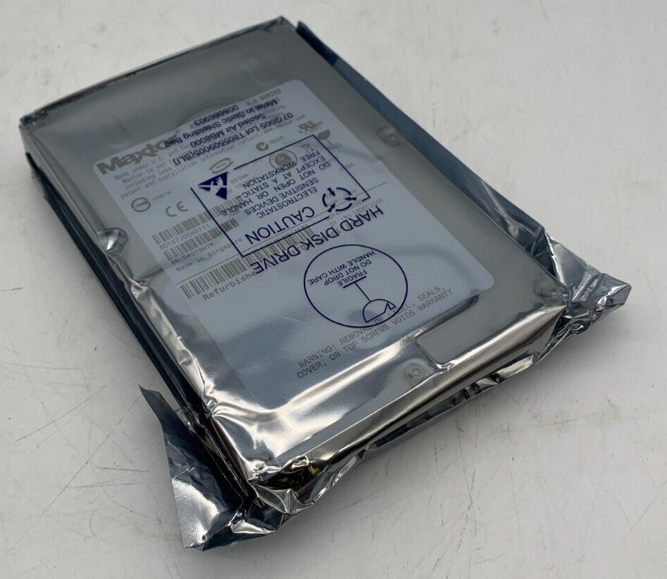 Maxtor 147GB 10K SCSI M122-6506 R 8D147J0OEM57 D40T9M7K