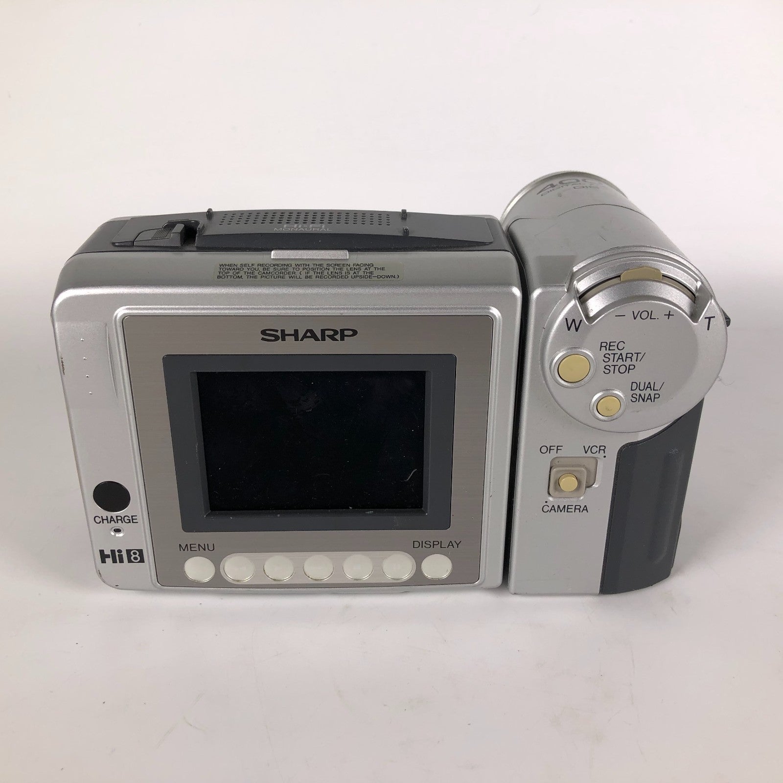 Sharp Viewcam VL-AH151 Hi-8 Camcorder Video Camera **FOR PARTS - AS IS**