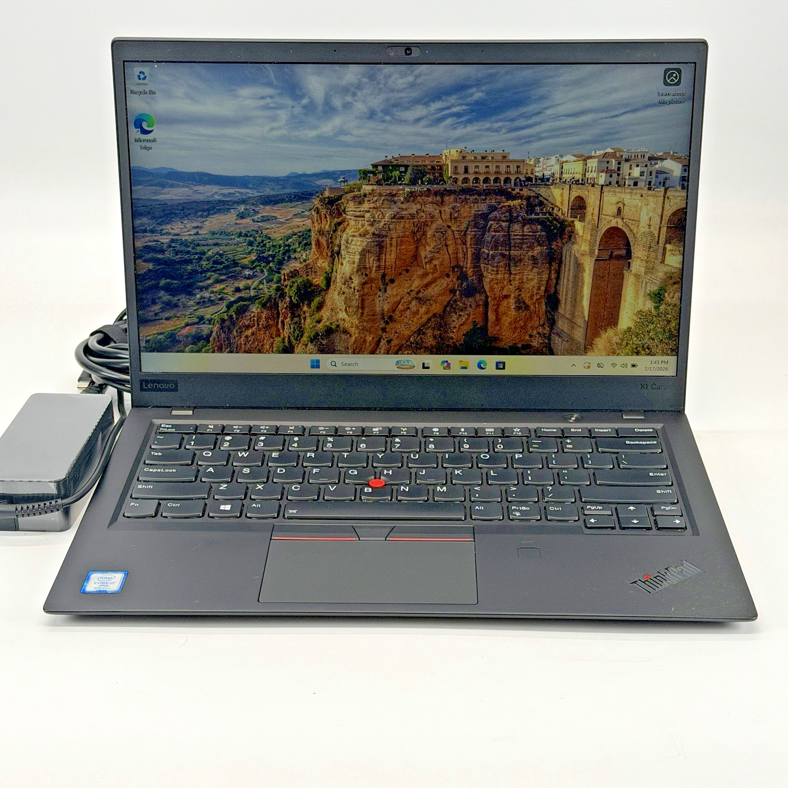 Lenovo ThinkPad X1 Carbon 6th Gen i7-8650u 16 GB RAM 512 GB SSD (NVMe) Win 11