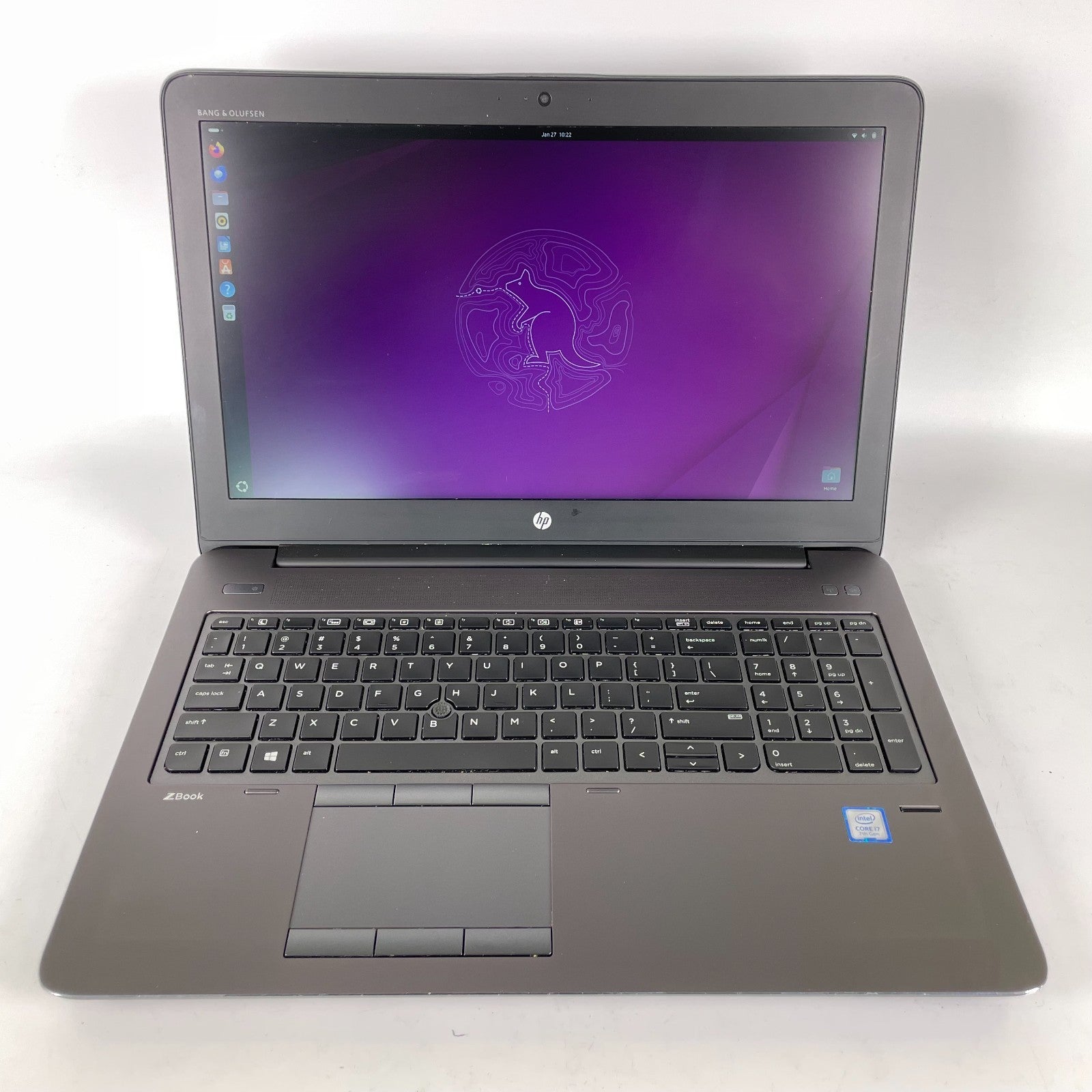 HP ZBook 15 G4 Intel i7-7700HQ 2.8GHz 16GB Ram 512GB SSD Linux Ubuntu