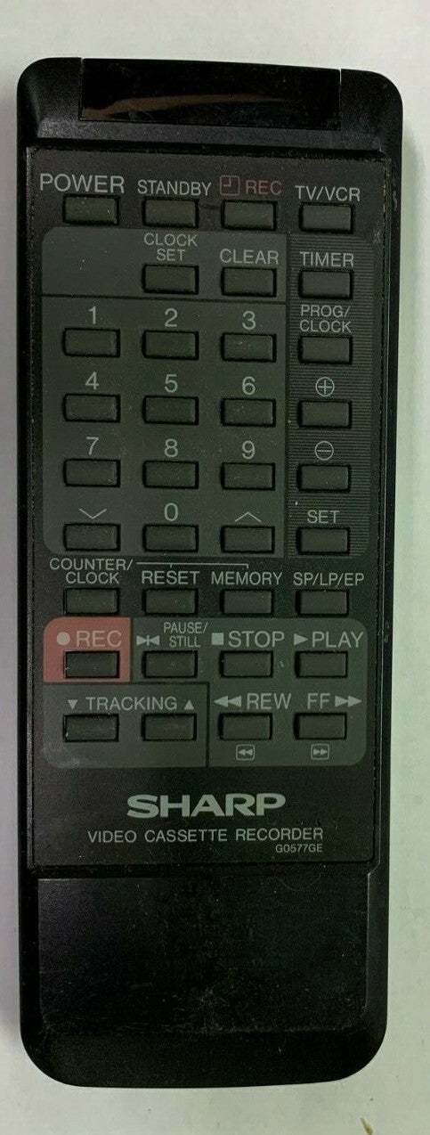 SHARP G0896GE remote control
