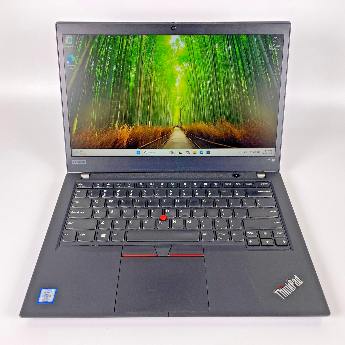 Lenovo ThinkPad T490 Intel i5-8365u 1.6GHz 12GB ram 256GB NVME Windows 11