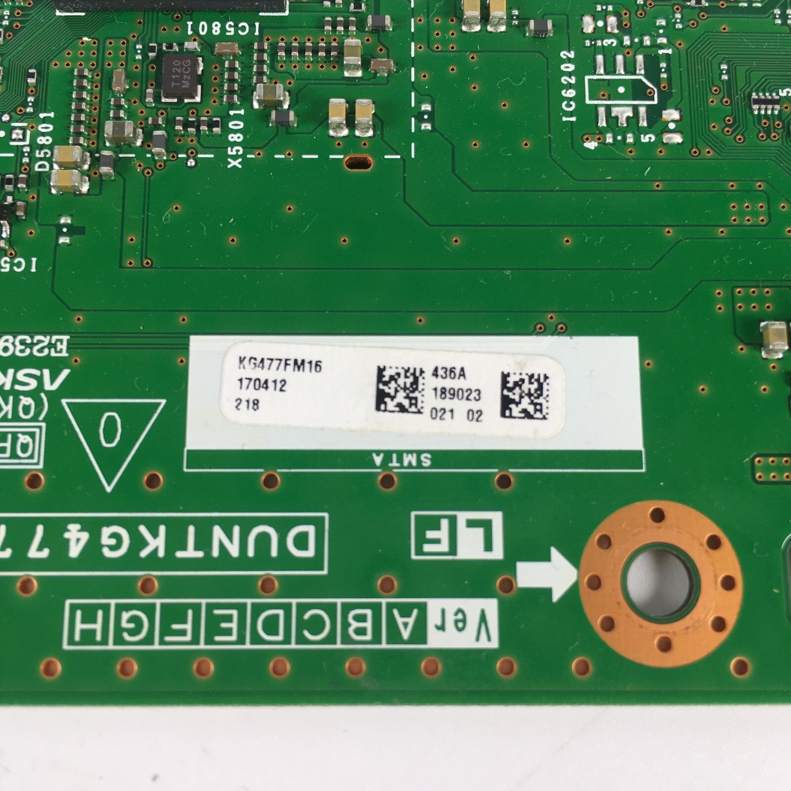 Sharp DUNTKG477 Sharp T-Con Board qpwbxg477wjzz