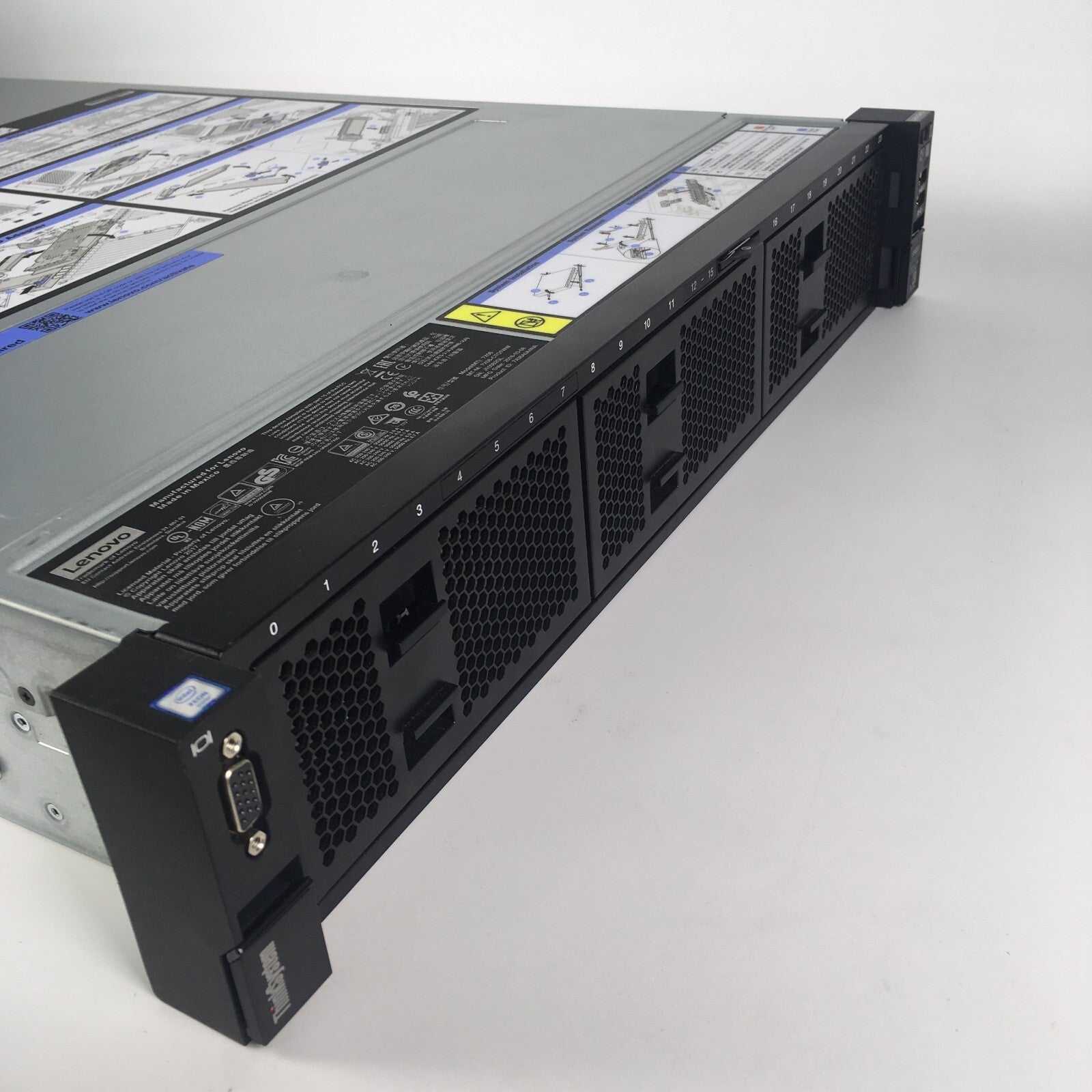 Lenovo ThinkSystem SR650 x2 Intel Silver 4114 2.2GHz 128GB DDR4 RAM 2x128GB m.2