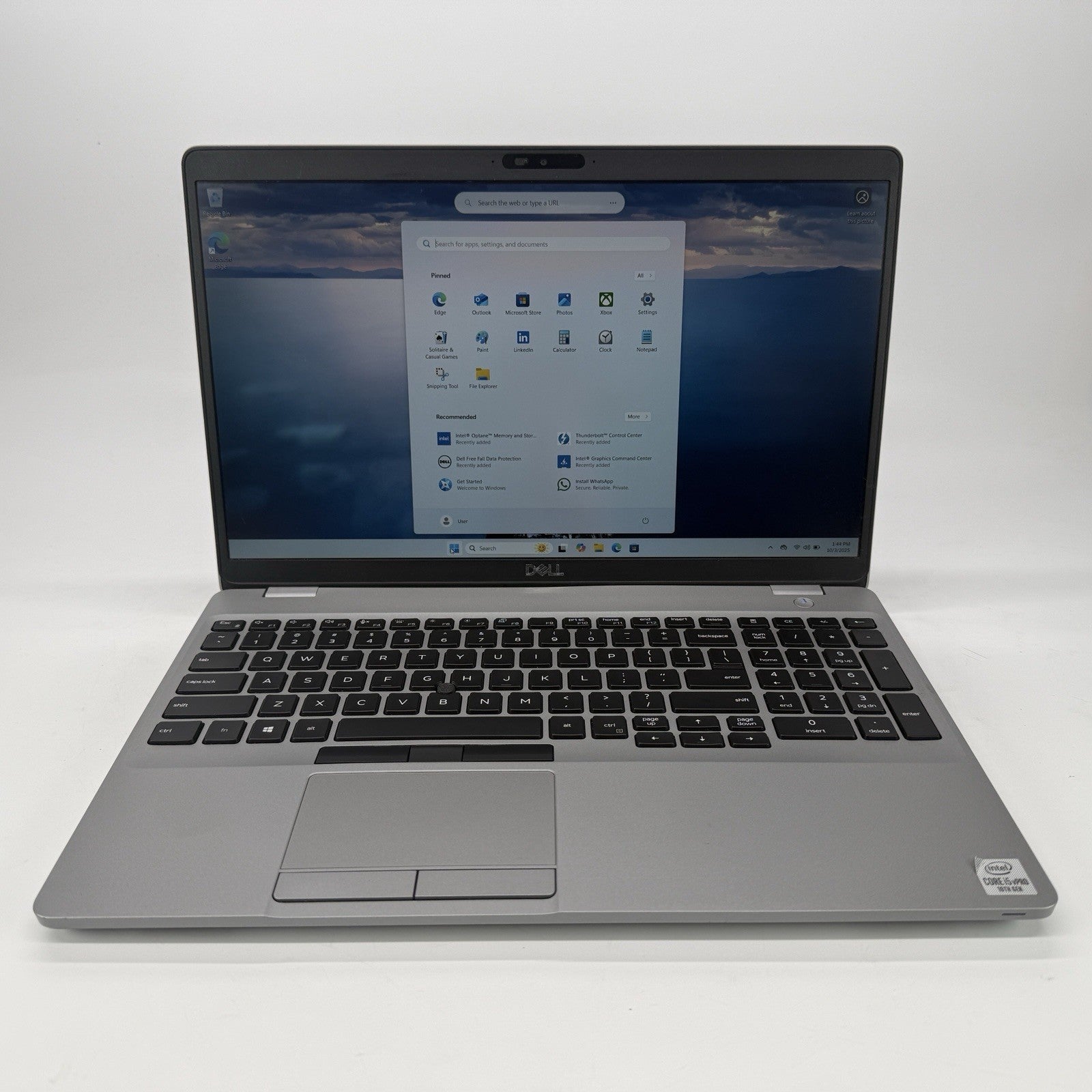 Dell Latitude 5511 Intel i5-10th Gen 2.60 GHz 16 GB RAM 256 GB SSD (NVMe) Win 11