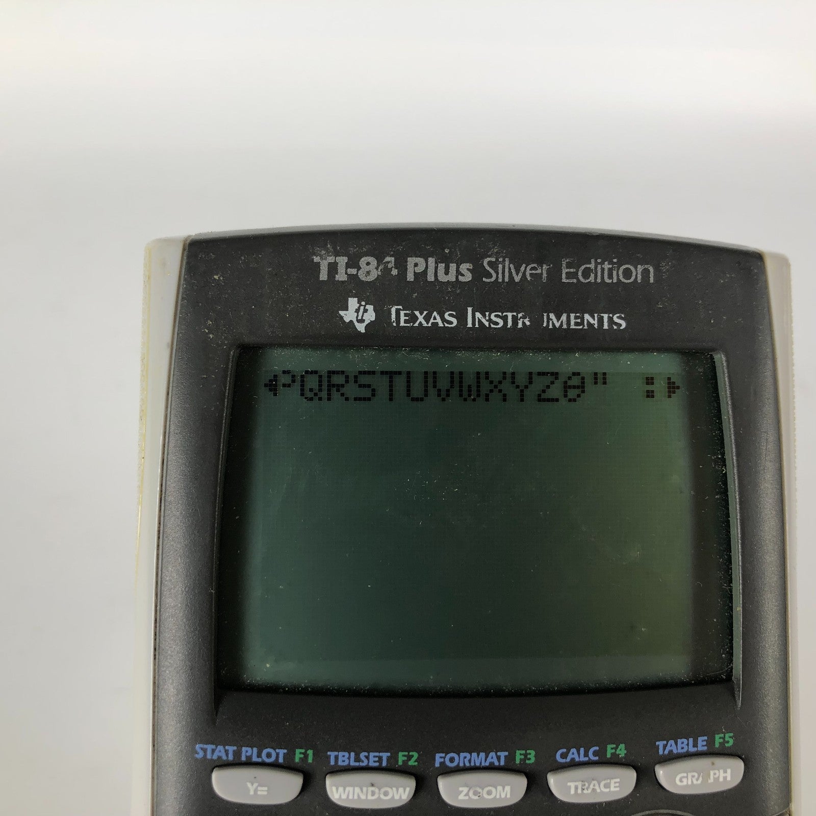 Texas Instruments TI-84 Plus Silver Edition