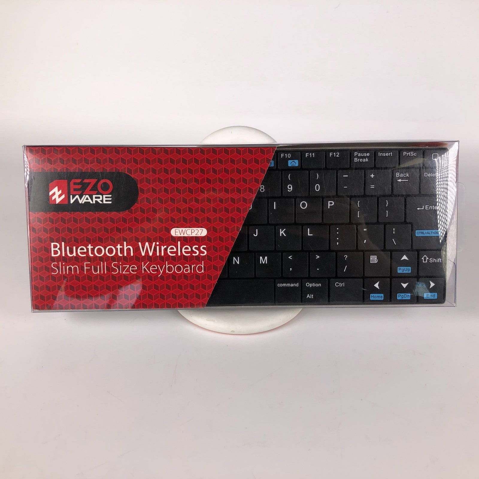 Ezoware Slim Full Size Wireless Keyboard